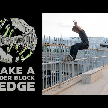 Build To Grind: How To Make A Cinder Block Ledge W/ Jake Hill & Rhino