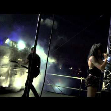 Sleigh Bells performs "True Shred Guitar" at Converse City Carnage NYC