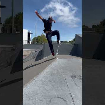 Cyrus Bennett and Noah Nayef floating on a New Zealand park hip