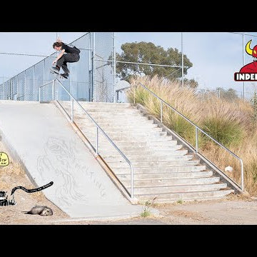 Braden Hoban STOMPS an INSANE Kickflip Front Blunt for Independent x Toy Machine | Behind The Ad
