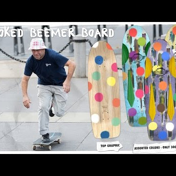 Krooked "Pure Evil Beemer" Skateboard by Mark Gonzales
