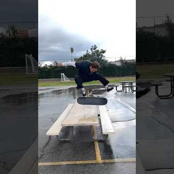 Dylan Jaeb Kick Flip ☔️🌧️