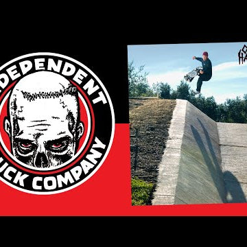 Omar Hassan Plants The Latest Independent Trucks AD | Behind The AD