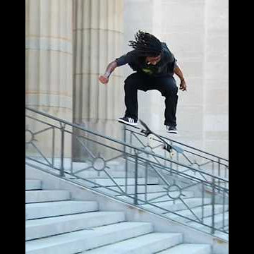 👉 Nakel Smith from Adidas Skateboarding's "Red Brick Run" Tour 🧱