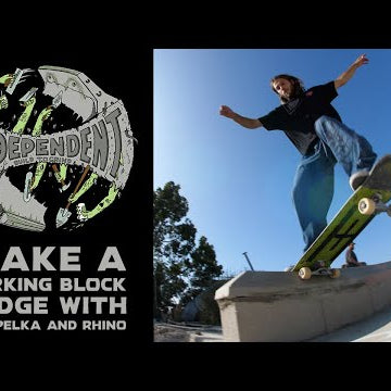 Build To Grind: How To Make A Parking Block Ledge W/ Ace Pelka & Rhino