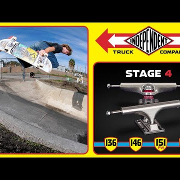 NEW Stage 4 Trucks w/ Jake Hill, Ace Pelka, Jesse Lindloff & More! | Independent Trucks