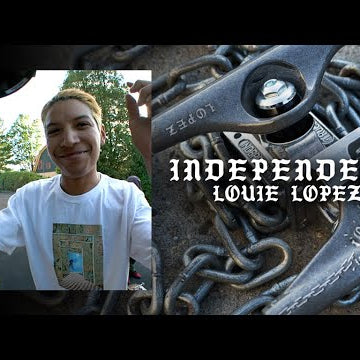 Catching Grinds w/ Louie Lopez | Pro Inverted Kingpin Trucks OUT NOW!