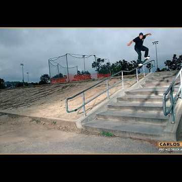 Carlos Ribeiro’s SWITCH Crook Down A Double Kinked Rail! Behind The AD