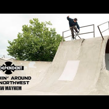 RAW MAYHEM w/ Jaws, Shawn Hale, Clive Dixon "Sloshin Around" | Independent Trucks