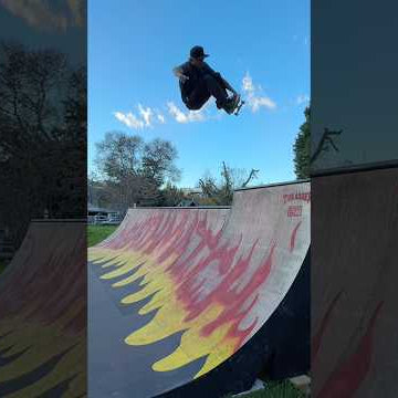Mike Anderson’s new backyard ramp  🔥