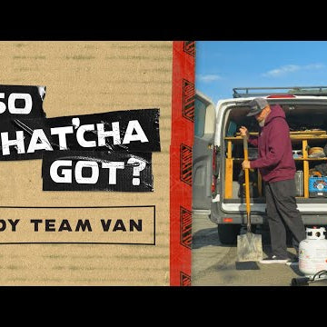 So What'cha Got? Inside the Indy Team Van with Rhino!