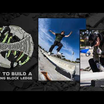 How to Build a Parking Block Ledge | Build to Grind