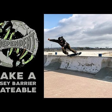 Build To Grind: How To Make A Jersey Barrier Skateable w/ Lefty & Rhino