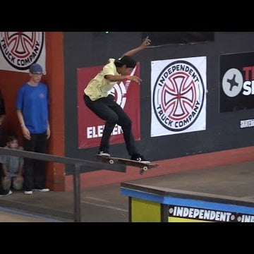 Louie Lopez: Winning Run | 1st Place Tampa Pro 2017 | Independent Trucks