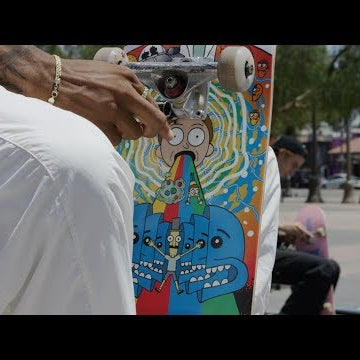 Rick and Morty x Primitive Skate Collection