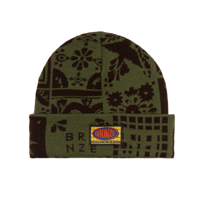 Azulejo Beanie (Olive/Black)