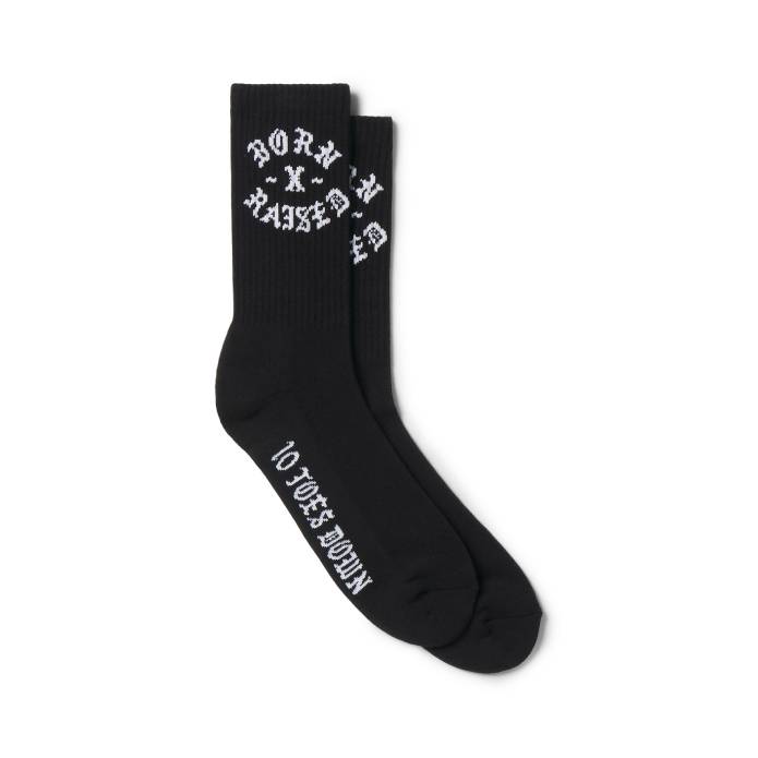 10 Toes Rocker Socks (Black)