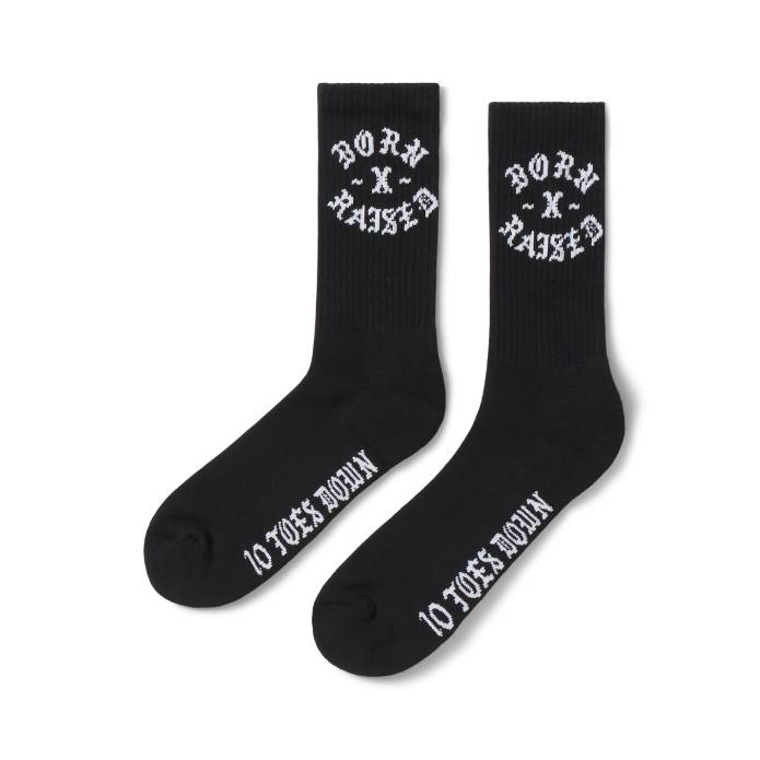 10 Toes Rocker Socks (Black)