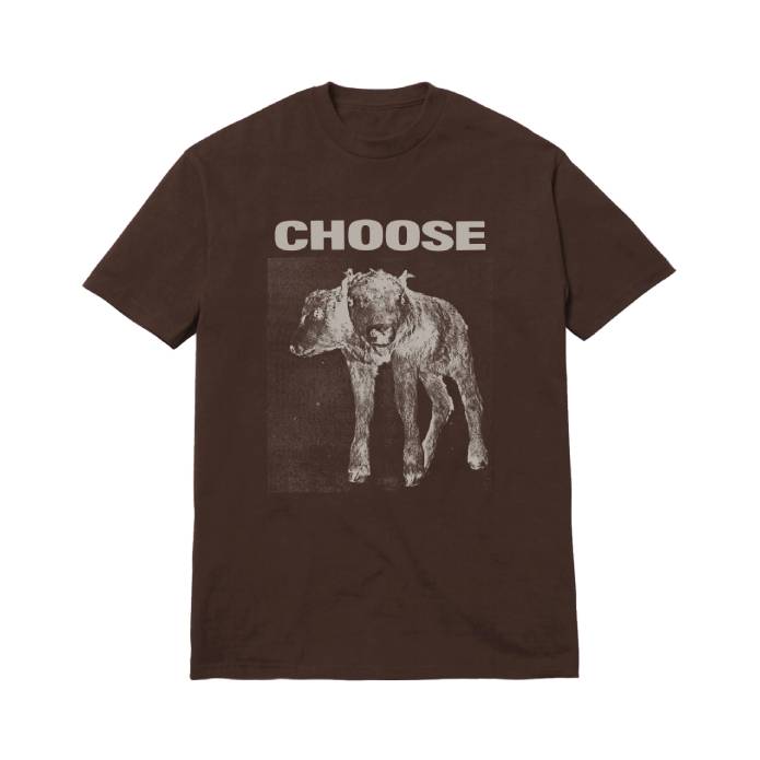 2 Headed Tee (Brown)