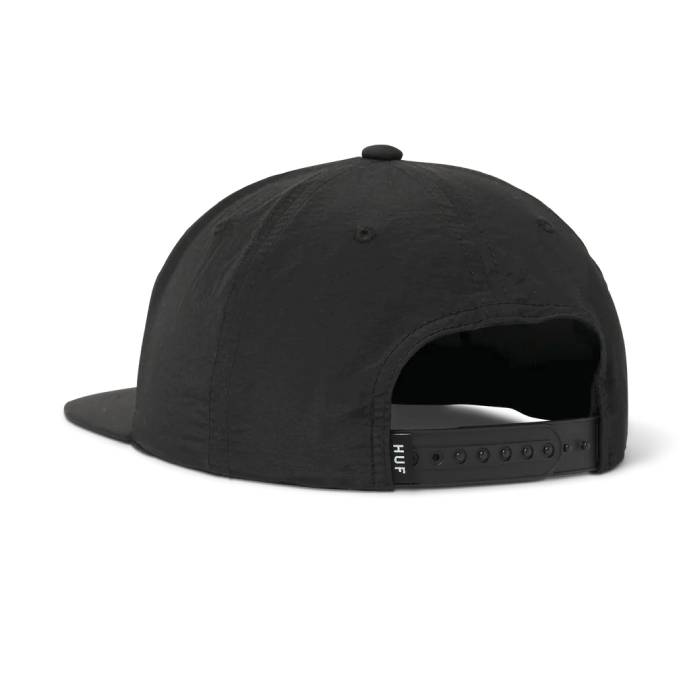 89 Nylon Snapback (Black)