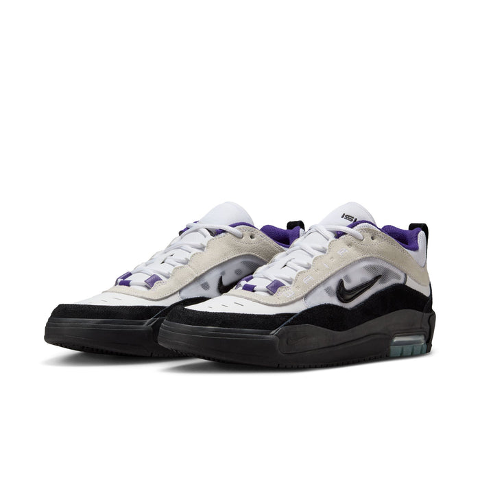 Air Max Ishod (White/Black-Court Purple-Black)