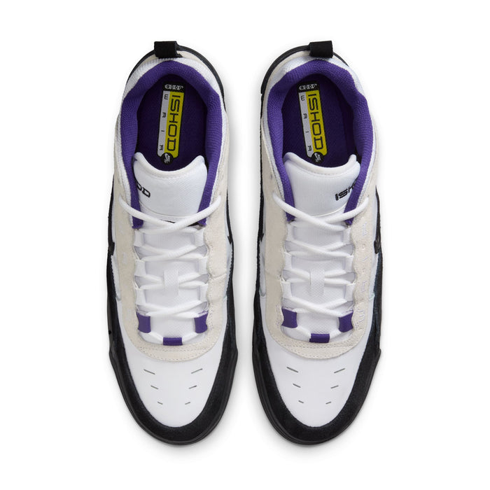 Air Max Ishod (White/Black-Court Purple-Black)
