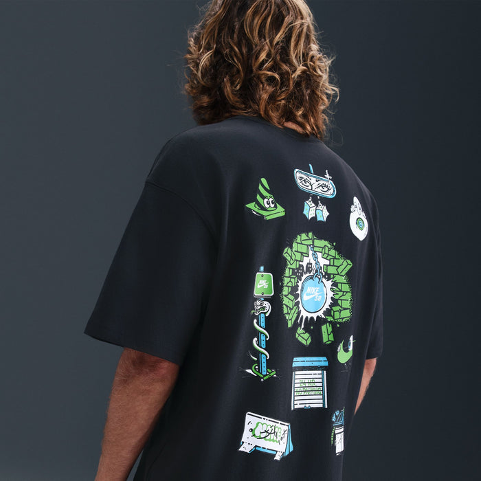 Max90 Skate T-Shirt (Off-Noir)