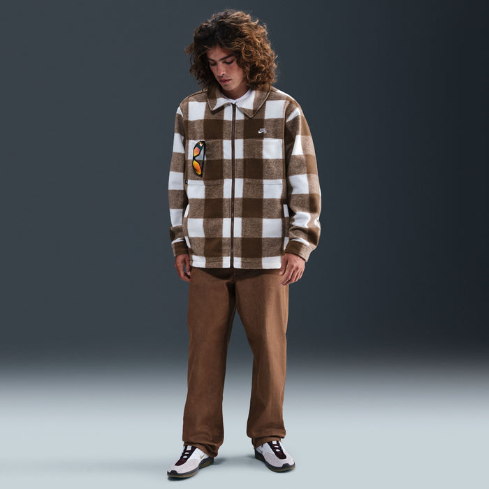 Men's Loose Denim Skate Trousers (Mosswood Brown)