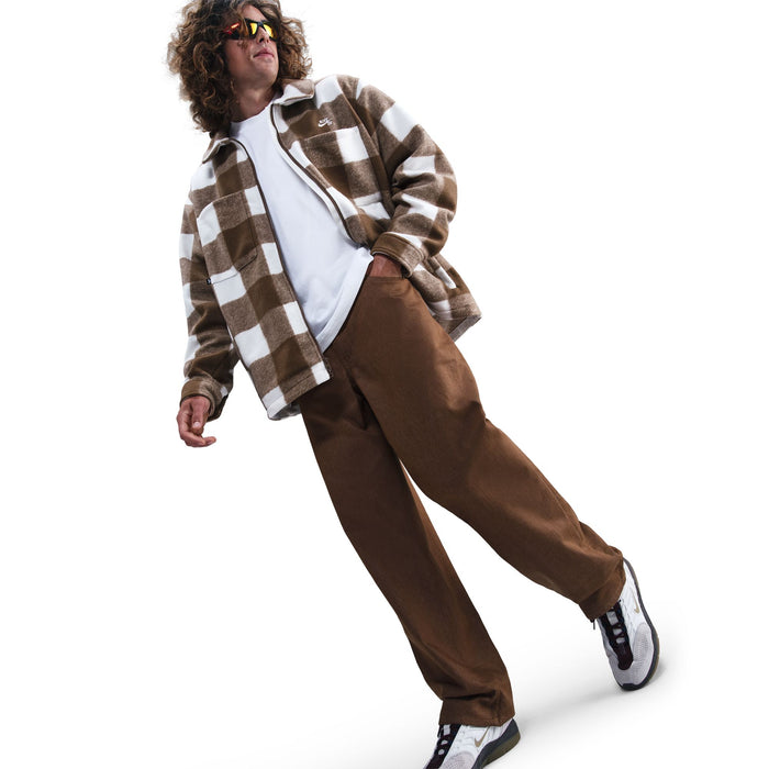 Men's Loose Denim Skate Trousers (Mosswood Brown)