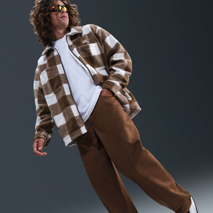 Men's Loose Denim Skate Trousers (Mosswood Brown)