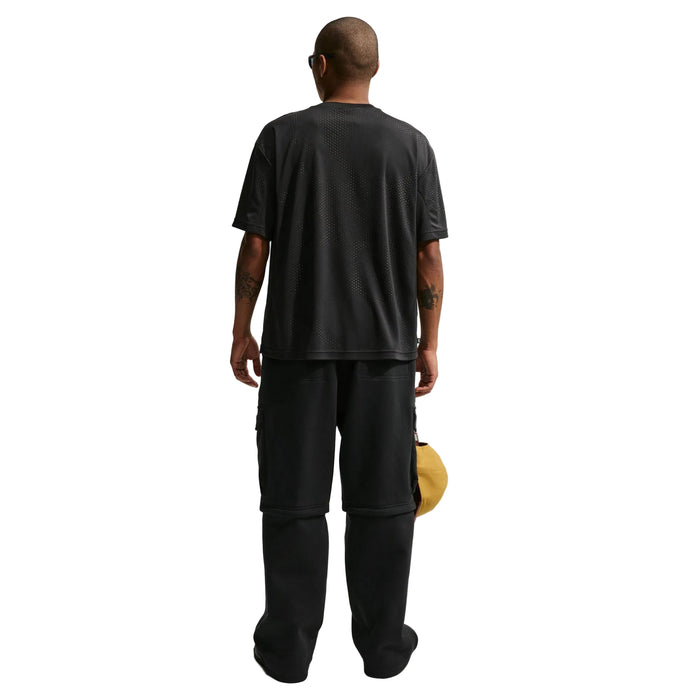 Short-Sleeve Jersey Top (Black)