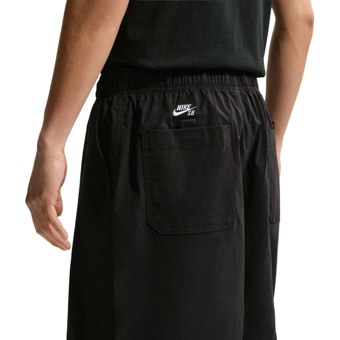 Skate Shorts (Black/White)