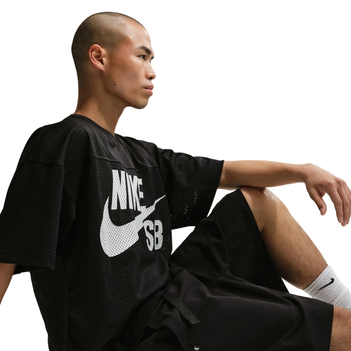 Skate Shorts (Black/White)