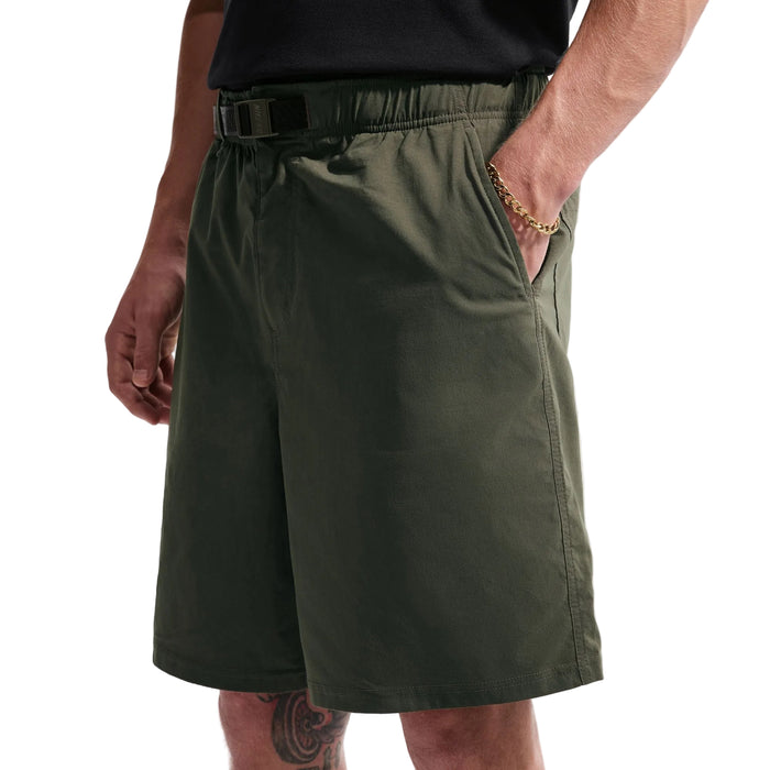 Skate Shorts (Cargo Khaki/White)