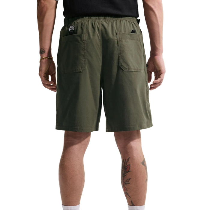 Skate Shorts (Cargo Khaki/White)