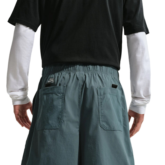 Skate Shorts (Mineral Slate/White)