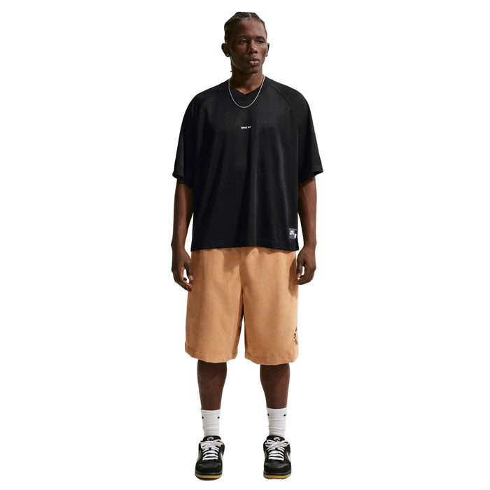 Jacquard Skate Jersey Top (Black)
