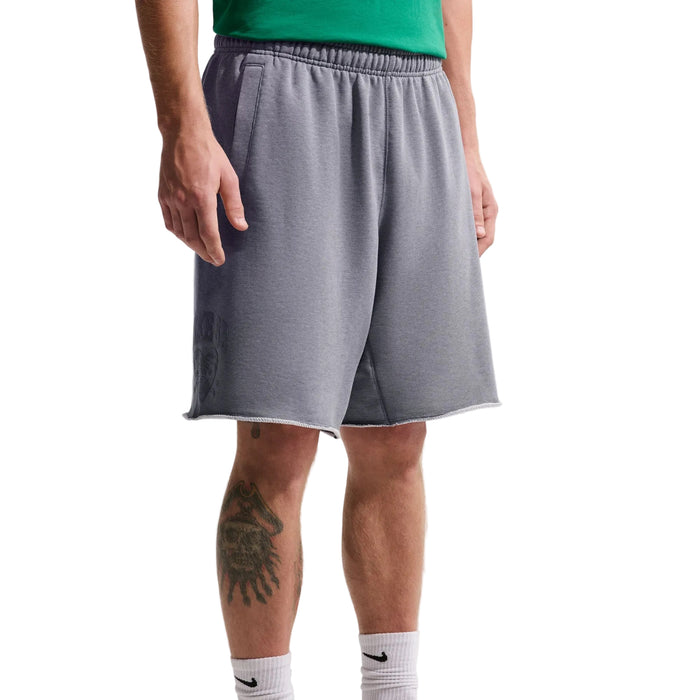 Fleece Skate Shorts (Cool Grey/Htr/White)