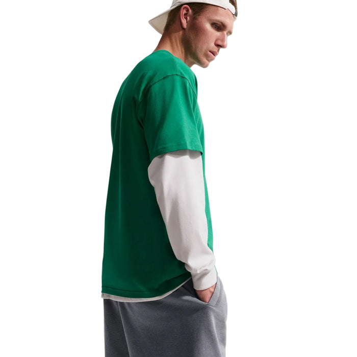 Fleece Skate Shorts (Cool Grey/Htr/White)