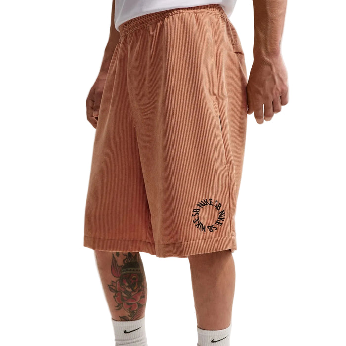 Corduroy Skate Shorts (Lt Cognac/Black)
