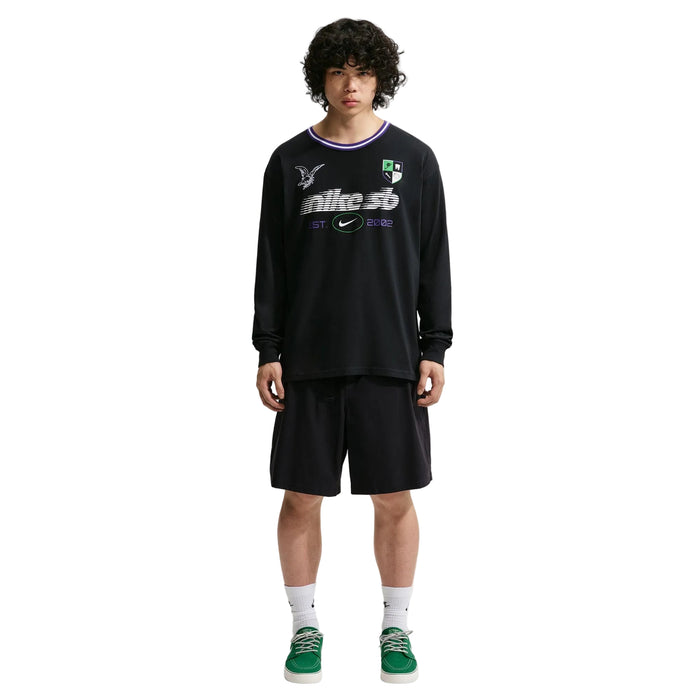 Long-Sleeve Skate T-Shirt (Black)