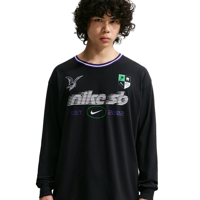 Long-Sleeve Skate T-Shirt (Black)