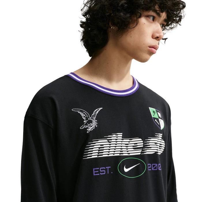 Long-Sleeve Skate T-Shirt (Black)