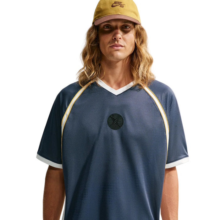 Yuto Short-Sleeve Skate Jersey (Thunder Blue/Summit White)