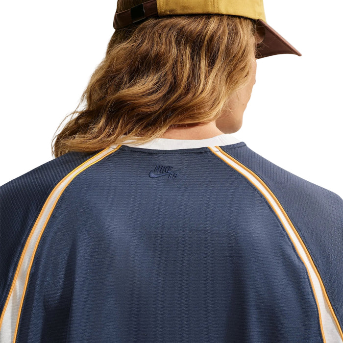 Yuto Short-Sleeve Skate Jersey (Thunder Blue/Summit White)
