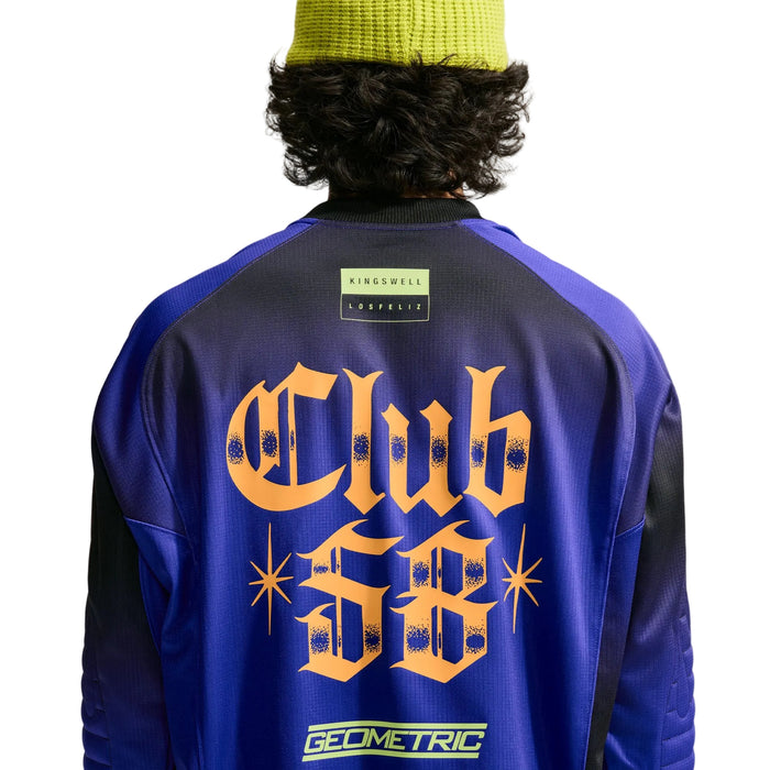 Long-Sleeve Skate Top "Club 58" (Dark Concord)