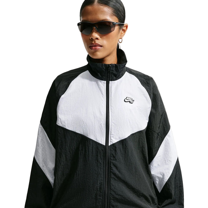 Skate Jacket (Black/White)