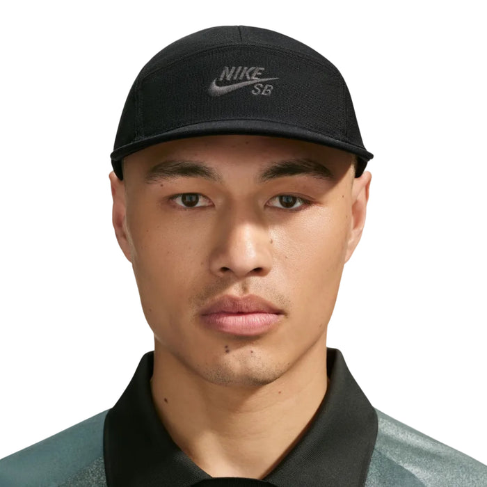 Fly Unstructured Skate Cap (Black)