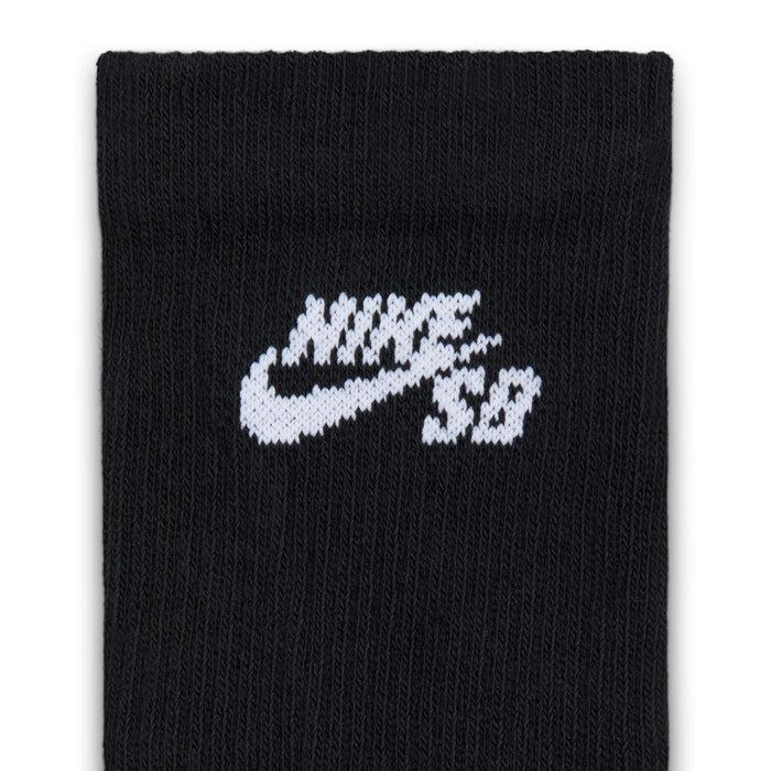 Everyday Elevated Crew Skate Sock (Black)