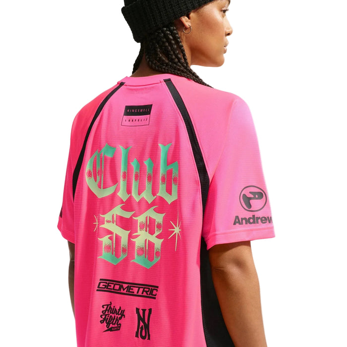 Skate Jersey "Club 58" (Hyper Pink/Black)